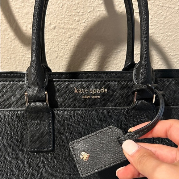 Kate Spade Black Leather Handbag - Picture 2 of 5